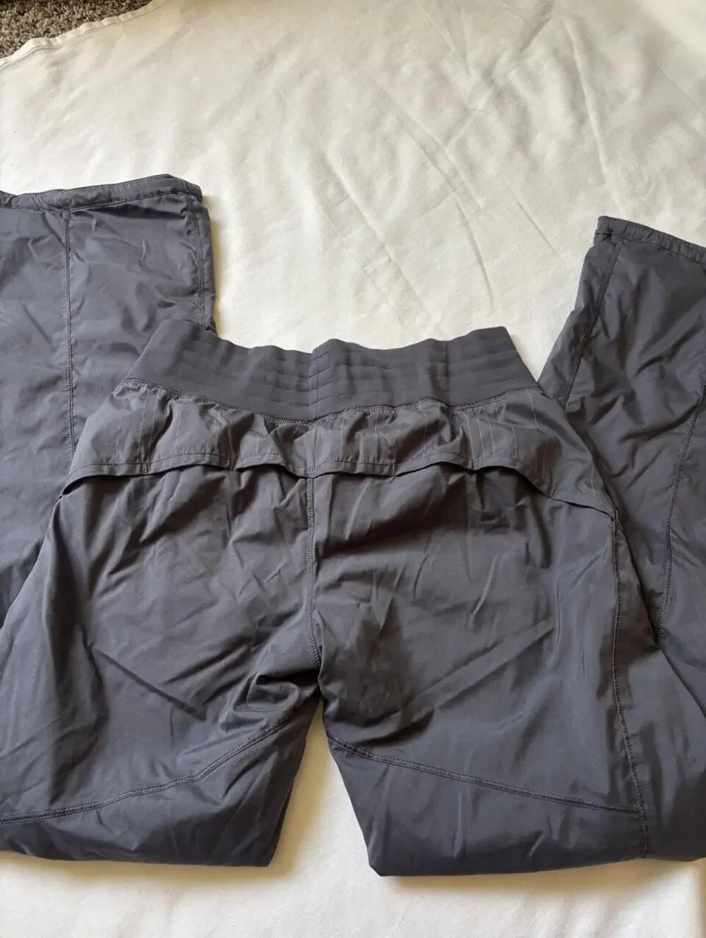 RARE Lululemon gray dance studio type pants sz 6